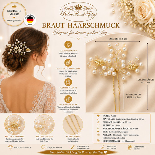 Braut haarschmuck haargesteck - braut,