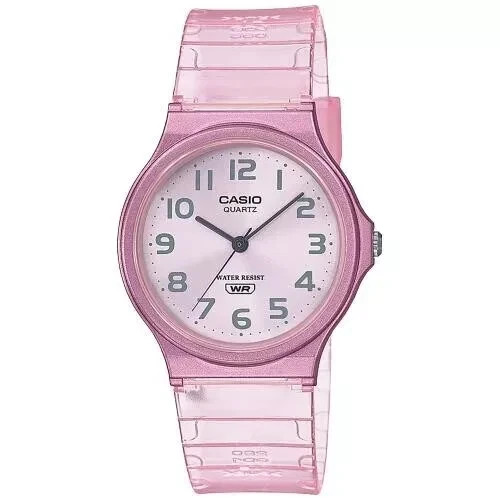 Casio uhr rosa transparent - uhr,