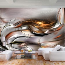 Abstrakt Violett Modern VLIES FOTOTAPETE 3D WOHNZIMMER TAPETE WANDBILD XXL