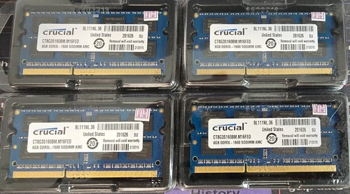Crucial ddr3l 1600 - crucial, 8