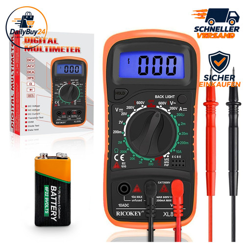 Digitalmultimeter voltmeter - digitalmultimeter,