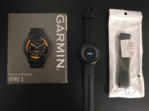 Garmin venu 45mm schwarz - -,