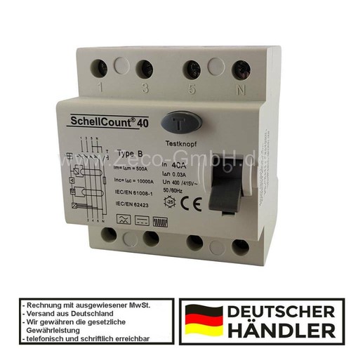 Rcd typ b - b,