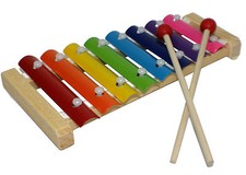 Xylophon bunt für Kinder aus