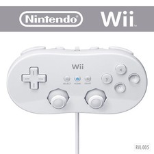 Classic Gamepad Controller RVL-005 (weiß) ORIGINAL Nintendo Wii