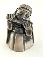 Nonne Statuette Peltro