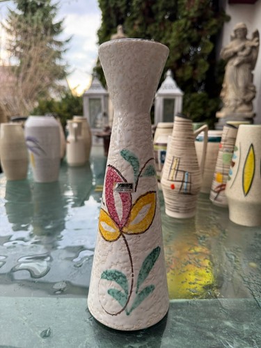 Vintage keramik vase 29cm - vintage,