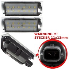 2x KENNZEICHENBELEUCHTUNG