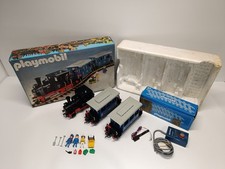 Playmobil 4000 Personenwaggon Set Lok Eisenbahn LGB Trafo Gleise in OVP Box