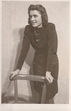 Vintage Foto Schöne Frau im