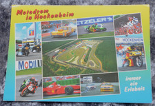 64866 Postkarte Motodrom in Hockenheim Mobil immer ein Erlebnis Rennstadt Baden