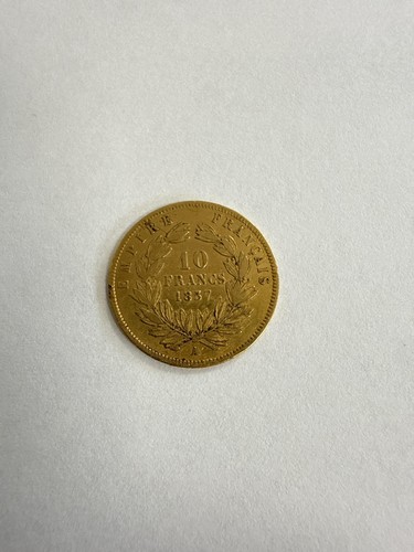 Münze francs gold - francs, 1857