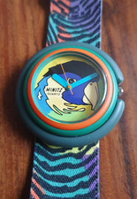 Uhr Armbanduhr - Bunte Minitz für Mädchen oder Damen ähnlich einer Pop Swatch