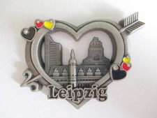 Leipzig Metall Magnet Souvenir