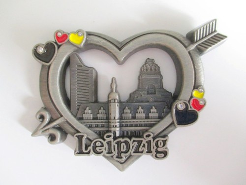 Leipzig metall magnet souvenir - metall,