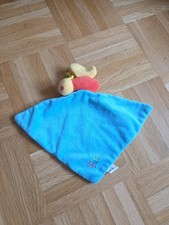 Schmusetuch Bieco fun Käfer Schmetterling Schnuffeltuch Kuscheltuch blau #1