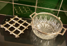 antik Obst Servier Schale