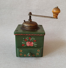 Vintage kaffeemühle aus holz - vintage,