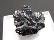 Galenit xx (tafelig) mit Sphalerit xx, Huaron-Mine, Pasco Provinz, Peru