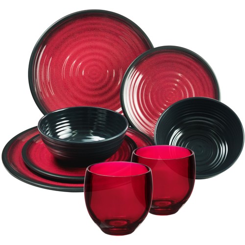 Melamin camping geschirr set - melamin, 2