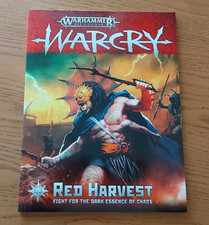 Warhammer AoS - Warcry Red Harvest Rulebook, NEU OOP