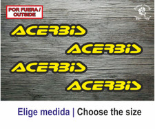 Sticker Vinilo Decal Vinyl Aufkleber Adesivi Autocollant Acerbis Moto NGAM Bike