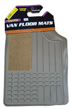 Fußmatten Chrysler Voyager Dodge Caravan Vorne TAN 1604-06 Van Floor Mats Custom