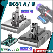 8000mAh Akku für Dyson DC45 DC44 Animal DC35 DC34 DC31 Type A / B Batterie DHL