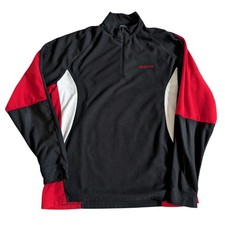 Odlo Fleece Pullover Herren 2XL Midlayer Zip Outdoor Mehrfarbig Winter 