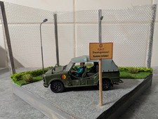 Diorama Staatsgrenze Trabant