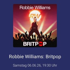 Konzertkarten robbie - konzertkarten,