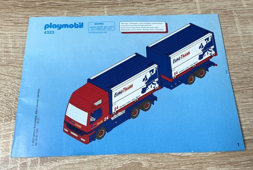 Playmobil lastzug 4323 - lastzug,