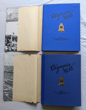 Sammelbilderalben Olympia Garmisch-Partenkirchen +  Berlin Band 1 und 2 v.1936 