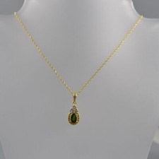 SET Anhänger Chromdiopsid