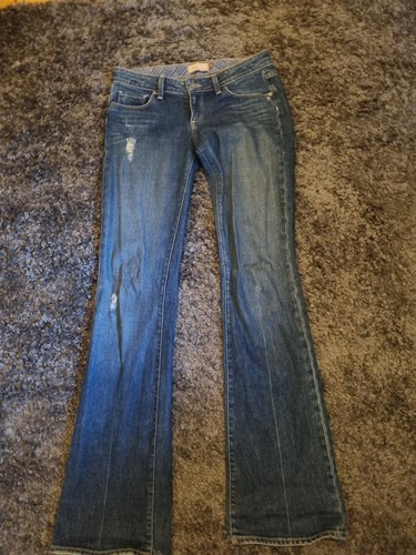 Paige jeans blau bootcut low - paige,