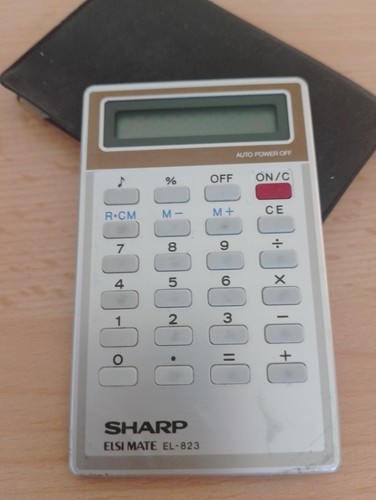 Vintage sharp 823 elsi mate - sharp,