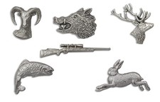 Jagd Ansteckpin  Hutnadel Hut