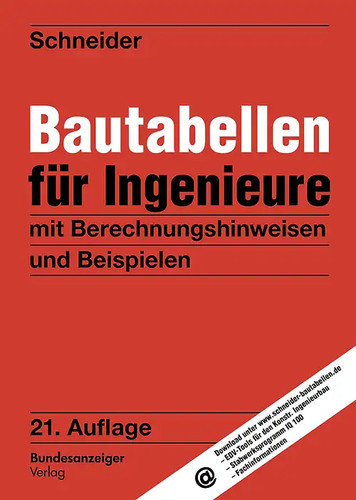 Schneider bautabellen für - schneider,