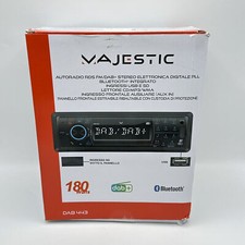 Majestic DAB-443 Schwarz Bluetooth USB AUX TUNER RDS CD