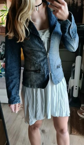 Jeans blazer jacke edel - jacke,