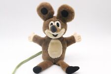 Maus Der kleine Maulwurf Handpuppe Vintage Stofftier Plüschtier 20cm 90er Jahre