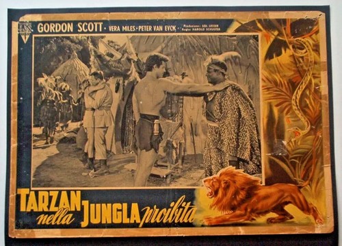 Fotobusta tarzan und der - fotobusta,