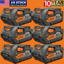 1~6PACK For Ridgid R840087 8Ah
