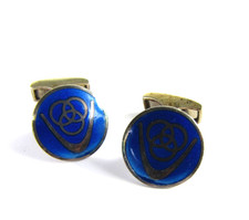 ThyssenKrupp Manschettenknöpfe Werbung 925er Silber "Deumer"