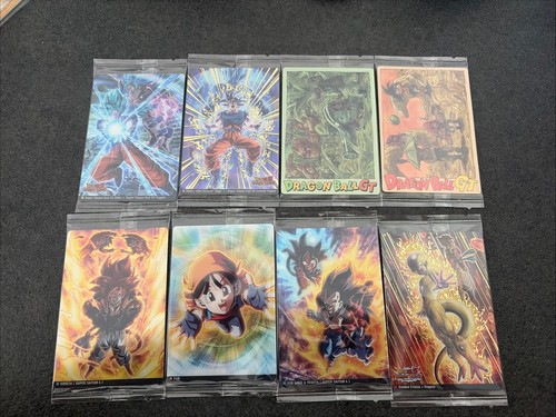 Dragonball wafer cards - dragonball,