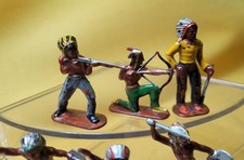 Indianer figuren kunststoff - figuren,