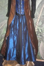 mantel jacke weste mittelalter gothic steampunk gold gr M/L