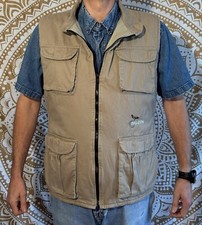 Herrenweste Big John Gr L Khakibeige