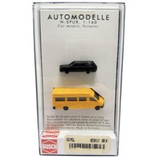 BUSCH 8302 2x VW Passat, Sprinter Post RAR OVP N 1:160 Modellbahn -IG TOYS A464