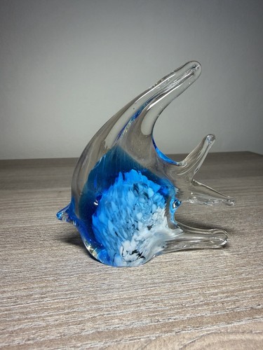 Glasfigur fisch skalare - glasfigur, –